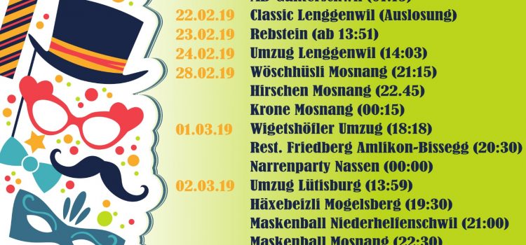 Fertig probet, ab ufd Bühni!! Fertig probet, ab ufd Bühni!!